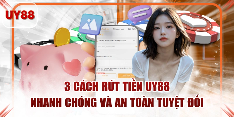 3 Cách Rút Tiền UY88 Nhanh Chóng Và An Toàn Tuyệt Đối