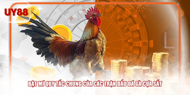 Bật mí quy tắc chung của các trận đấu đá gà cựa sắt