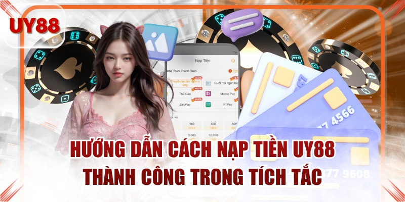 Hướng Dẫn Cách Nạp Tiền UY88 Thành Công Trong Tích Tắc