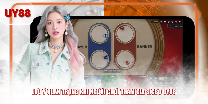 Lưu ý quan trọng khi người chơi tham gia Sicbo UY88